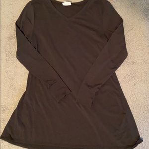 Solid black long sleeve